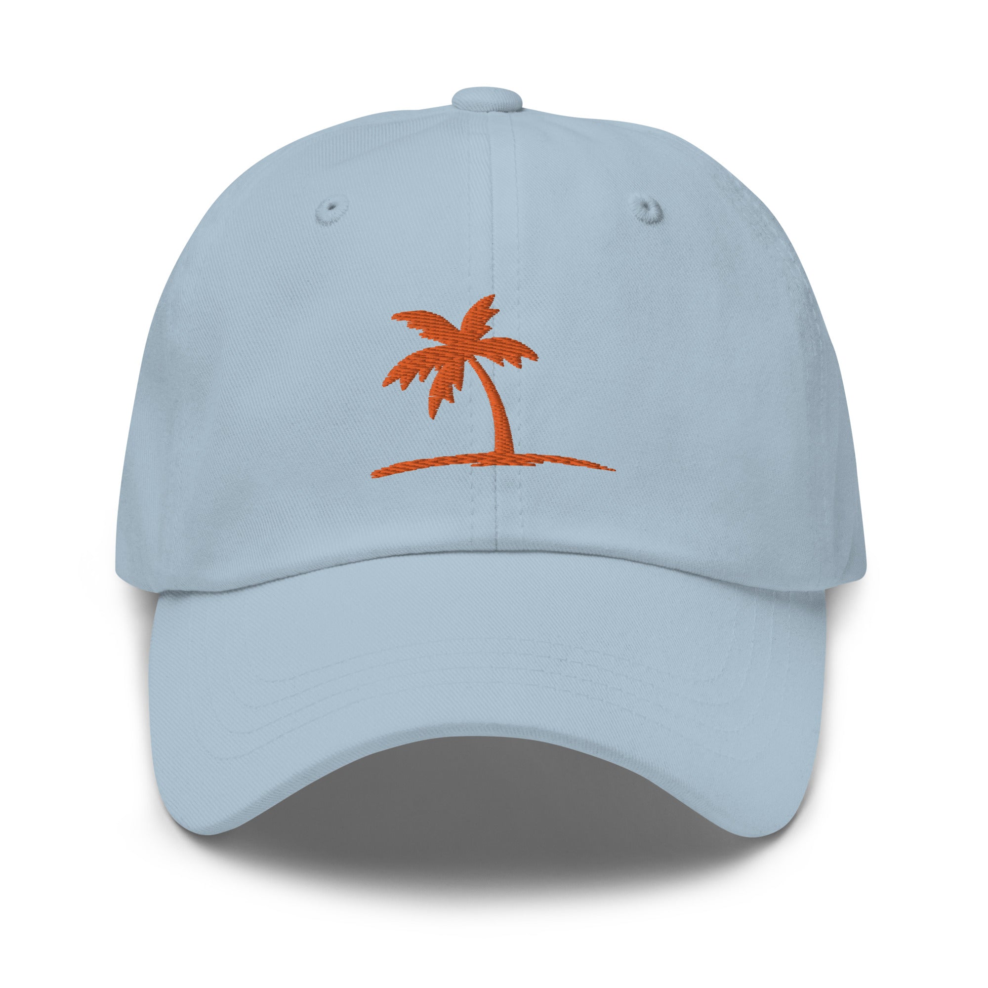 Women’s Baseball Cap – Embroidered Palm Logo (Orange Thread)