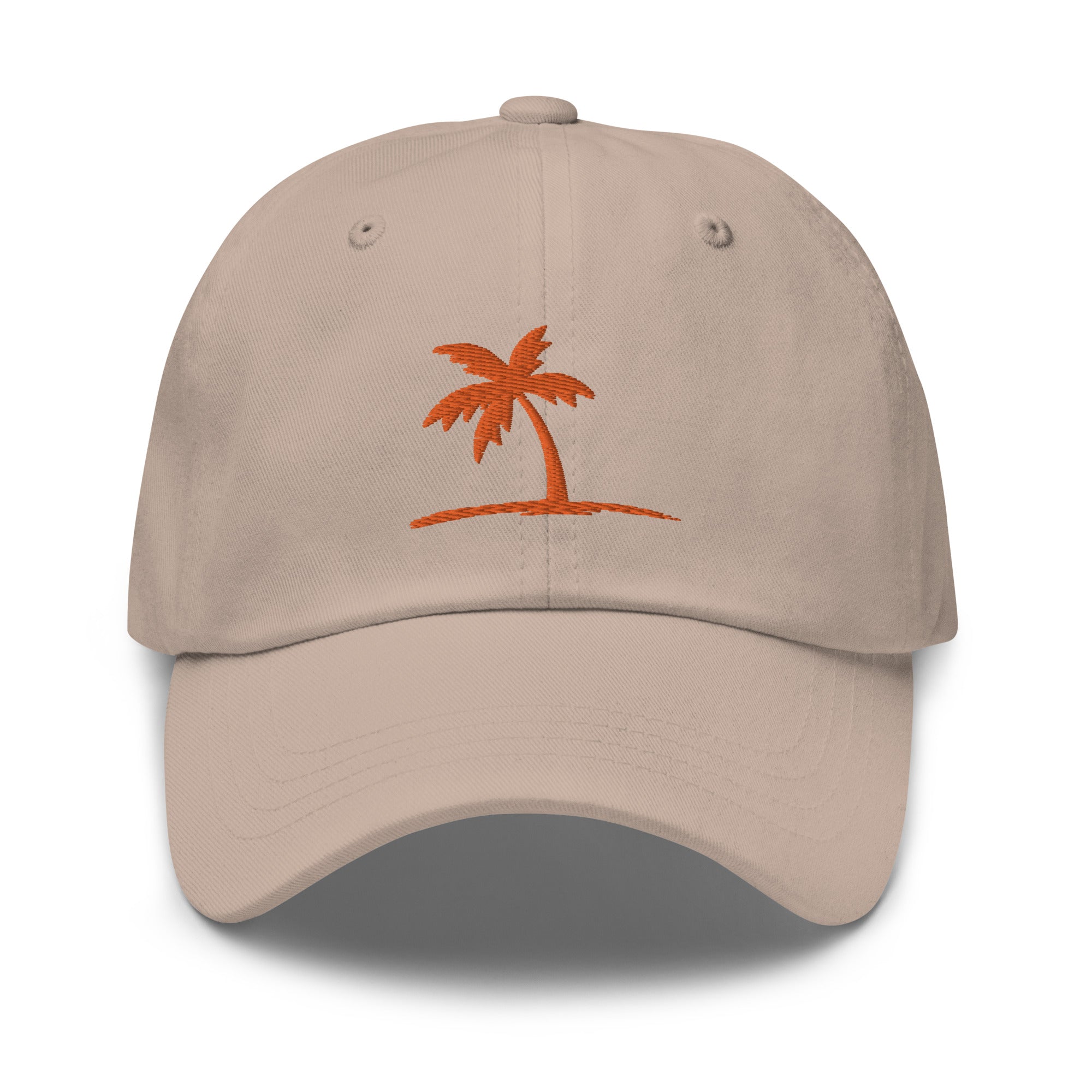 Women’s Baseball Cap – Embroidered Palm Logo (Orange Thread)