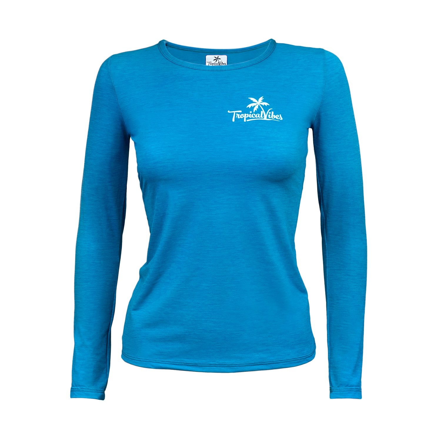Women’s UPF 30+ Long Sleeve Shirt – Lightweight, Quick-Dry, Royal Blue