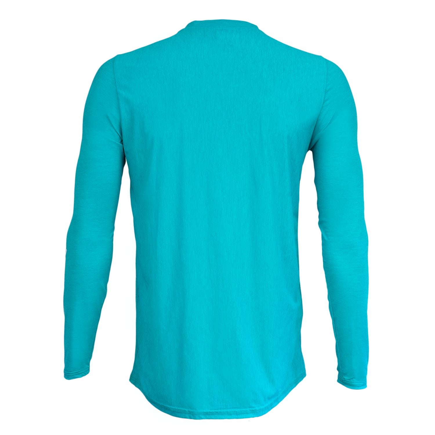Men’s UPF 30+ Long Sleeve Shirt – Lightweight, Quick-Dry, Teal Green