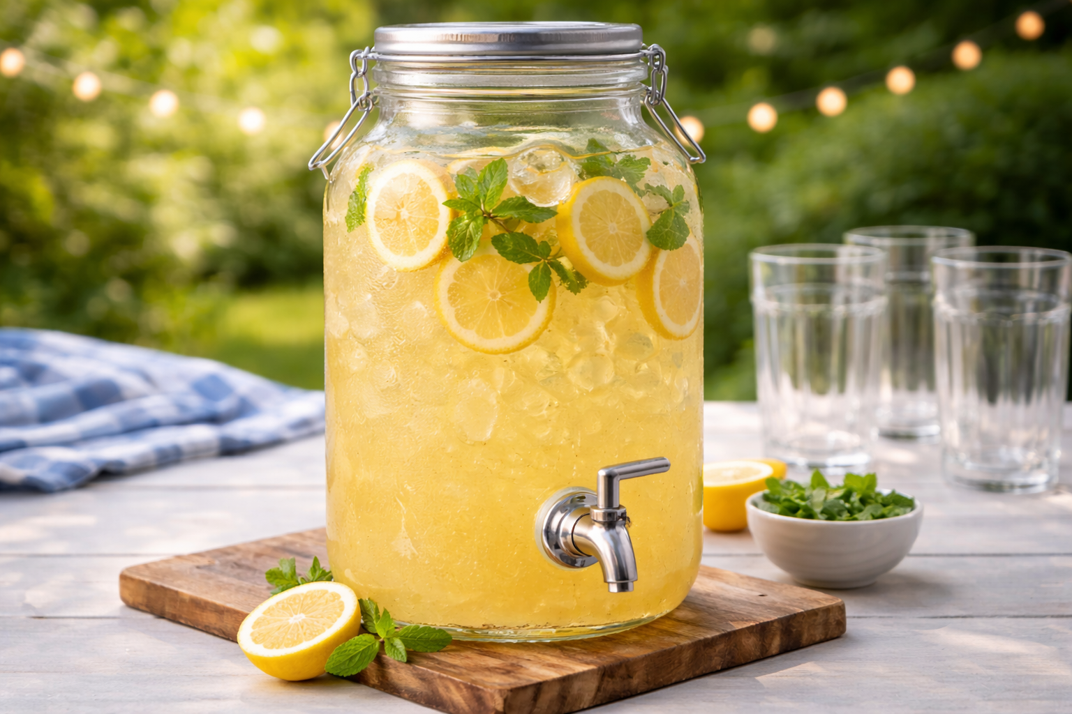 Vanilla Rum Lemonade