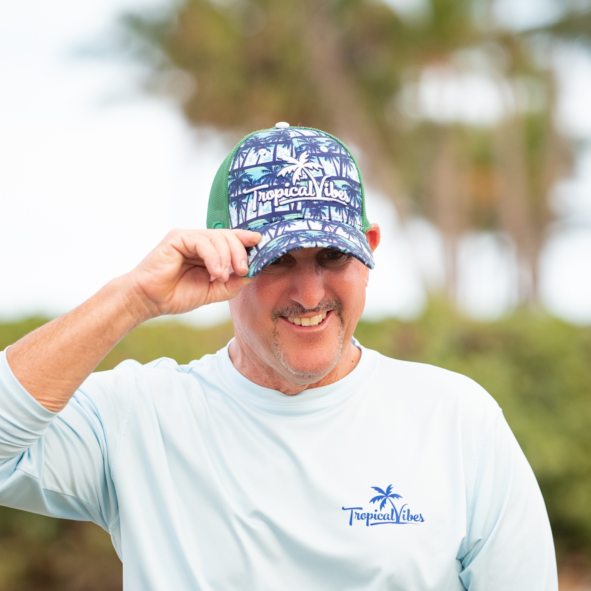 Tropical Vibes Men’s Hat Collection