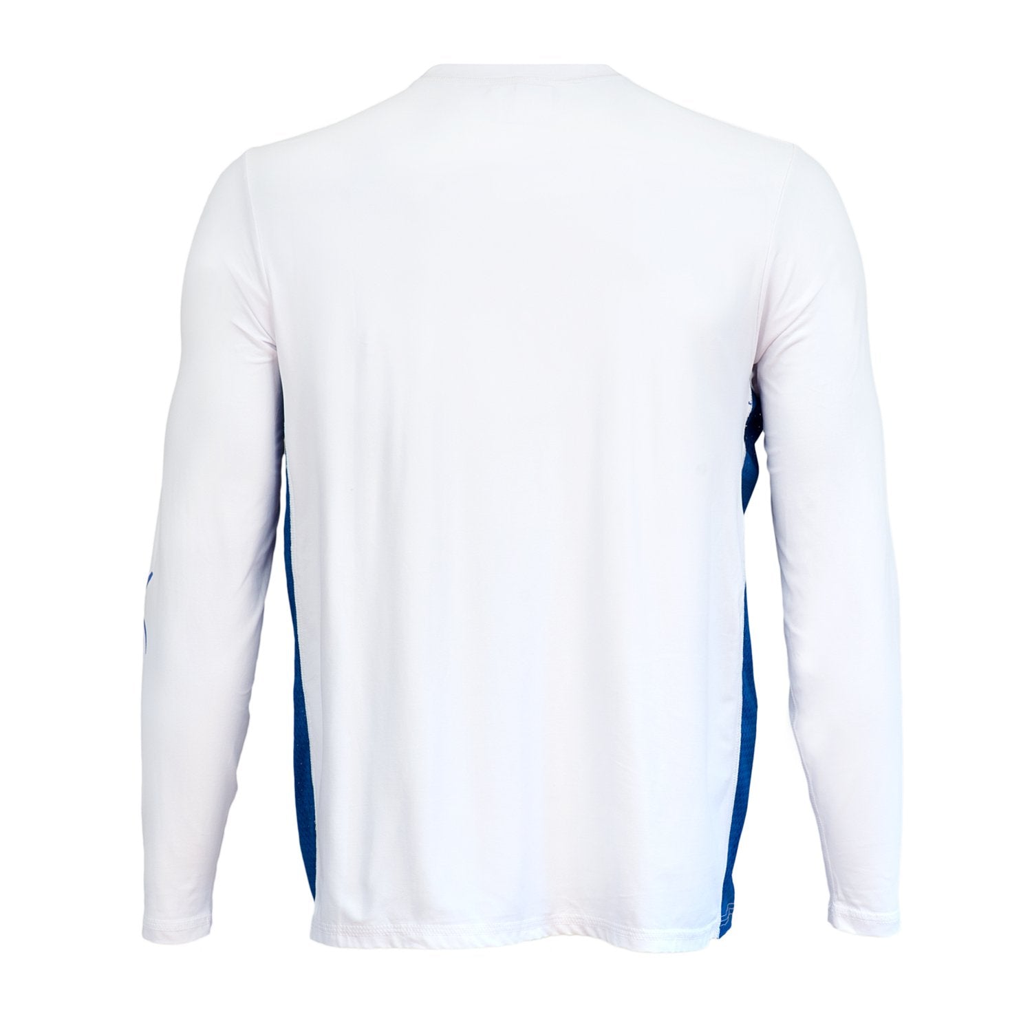 Men’s UPF 50+ Long Sleeve Shirt – Lightweight, Vented, Sun Protection (White)